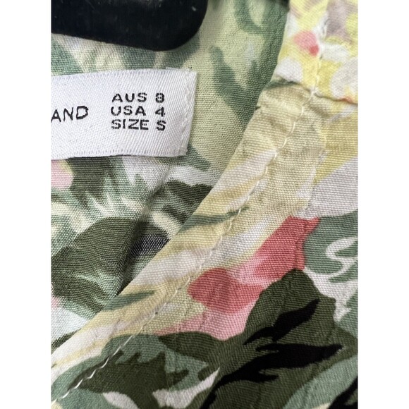 Faithfull the Brand Sidonie Mini Dress Venissa Floral Small 4 yellow - Picture 5 of 8